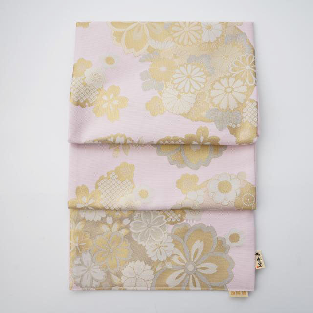 YUWEN ORIGINAL NISHIJIN ORI TABLE RUNNER WITH SAKURA DESIGN
