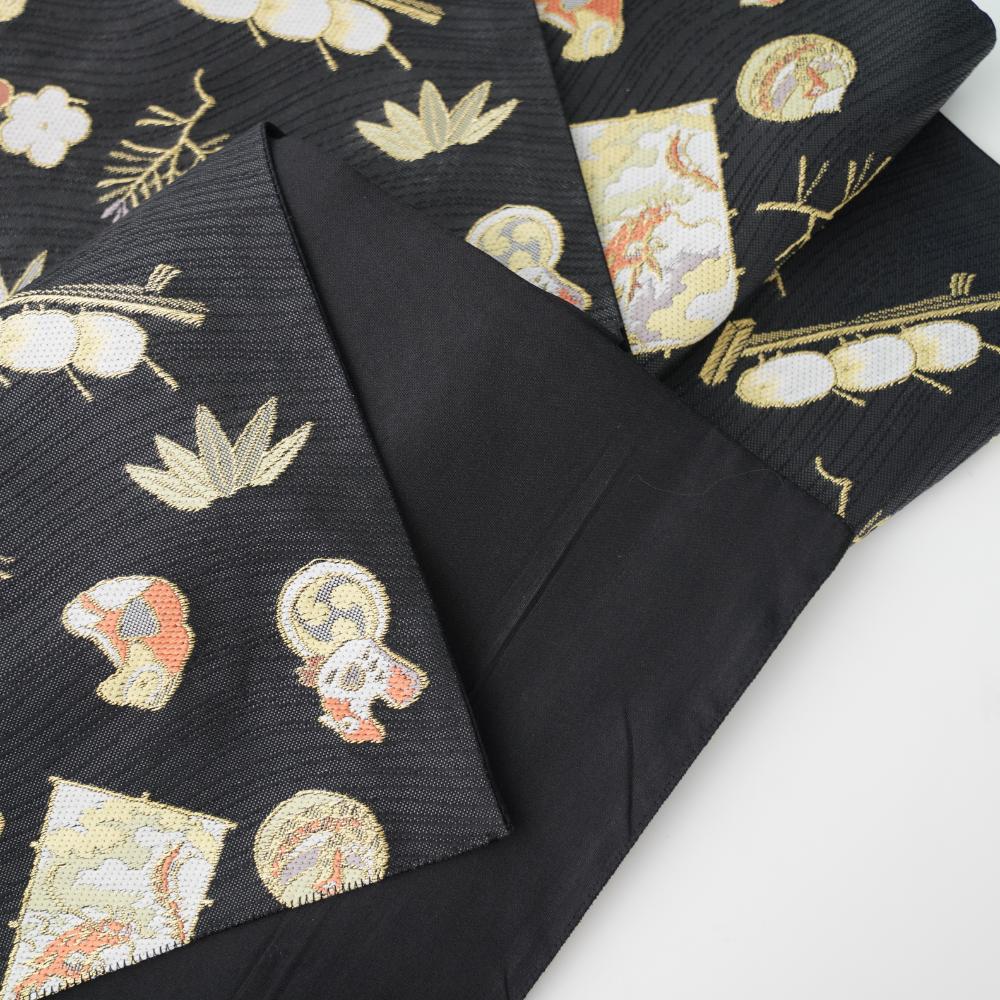 YUWEN ORIGINAL NISHIJIN ORI TABLE RUNNER WITH ZODIAC MOTIFS