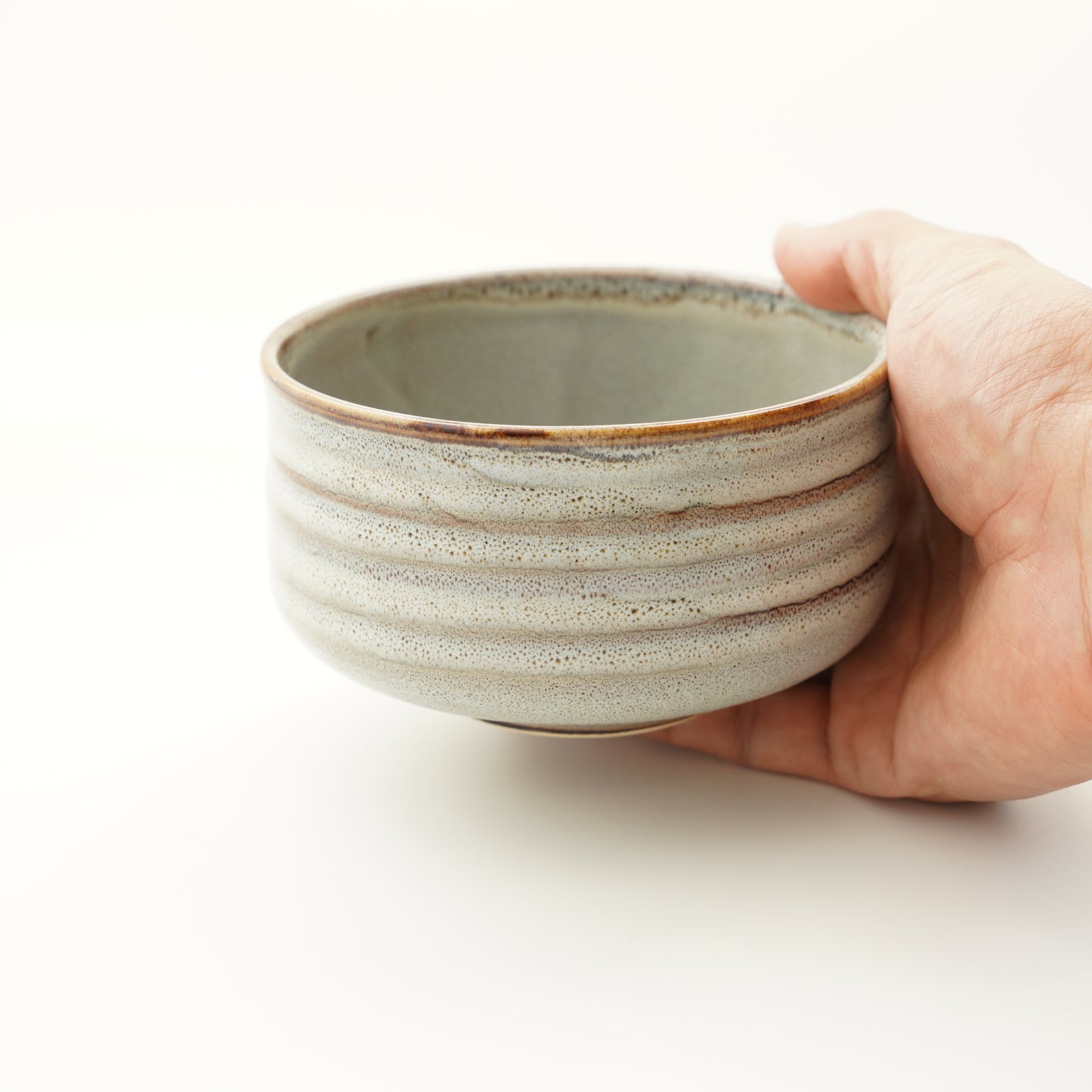 MATCHA BOWL DRAIN WHITE