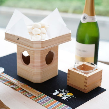 Hinoki sanpo offering stand
