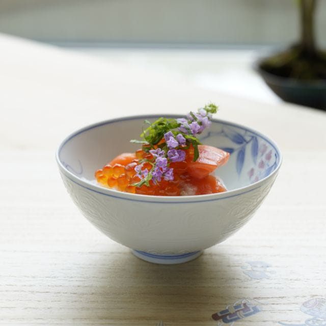 WISTERIA RICE BOWL – BLUE, LARGE