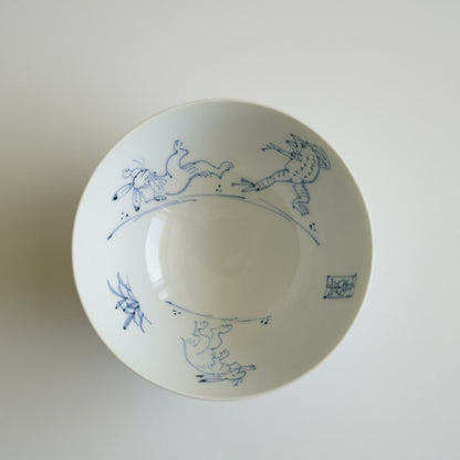KOZANJI RICE BOWL – CHOJU-GIGA, LARGE