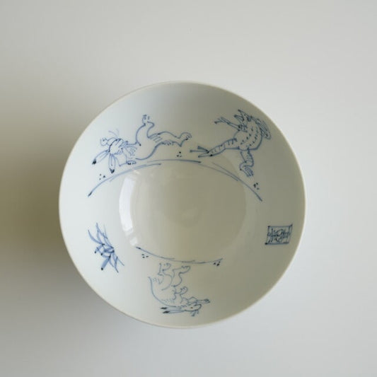 KOZANJI RICE BOWL – CHOJU-GIGA, LARGE