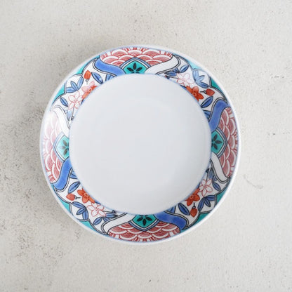 "REIWA FRAME" SMALL PLATE - KUTANI STYLE