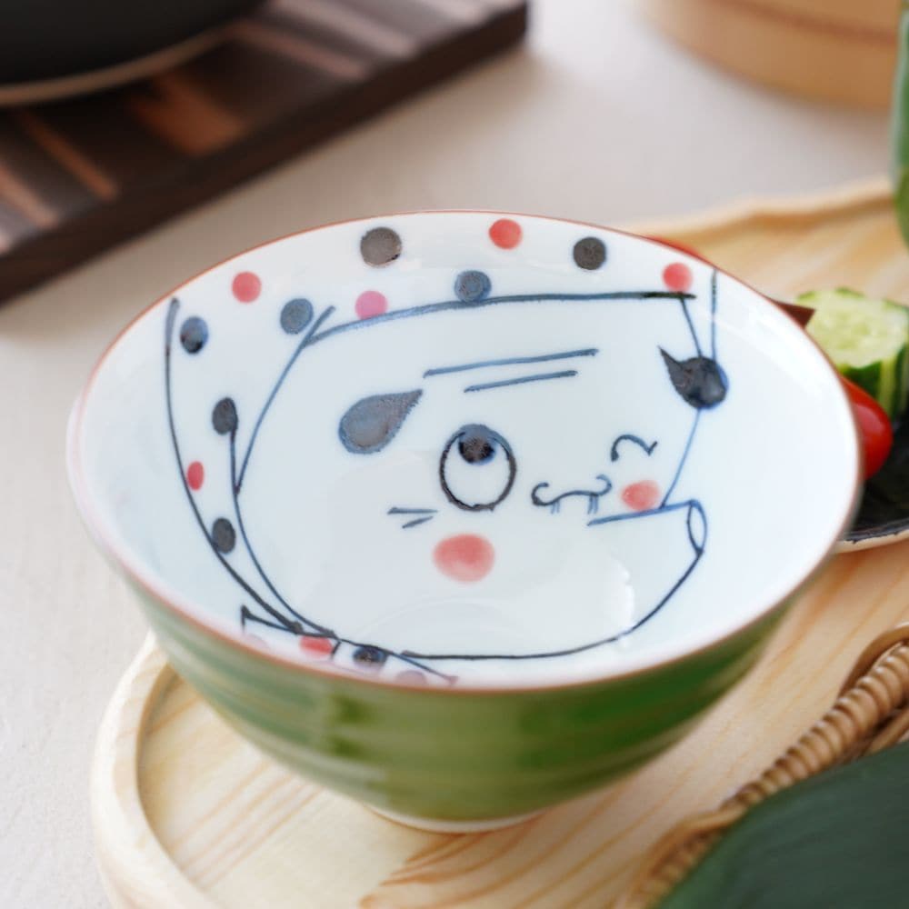 MATSURI-BAYASHI RICE BOWL – GREEN, LARGE