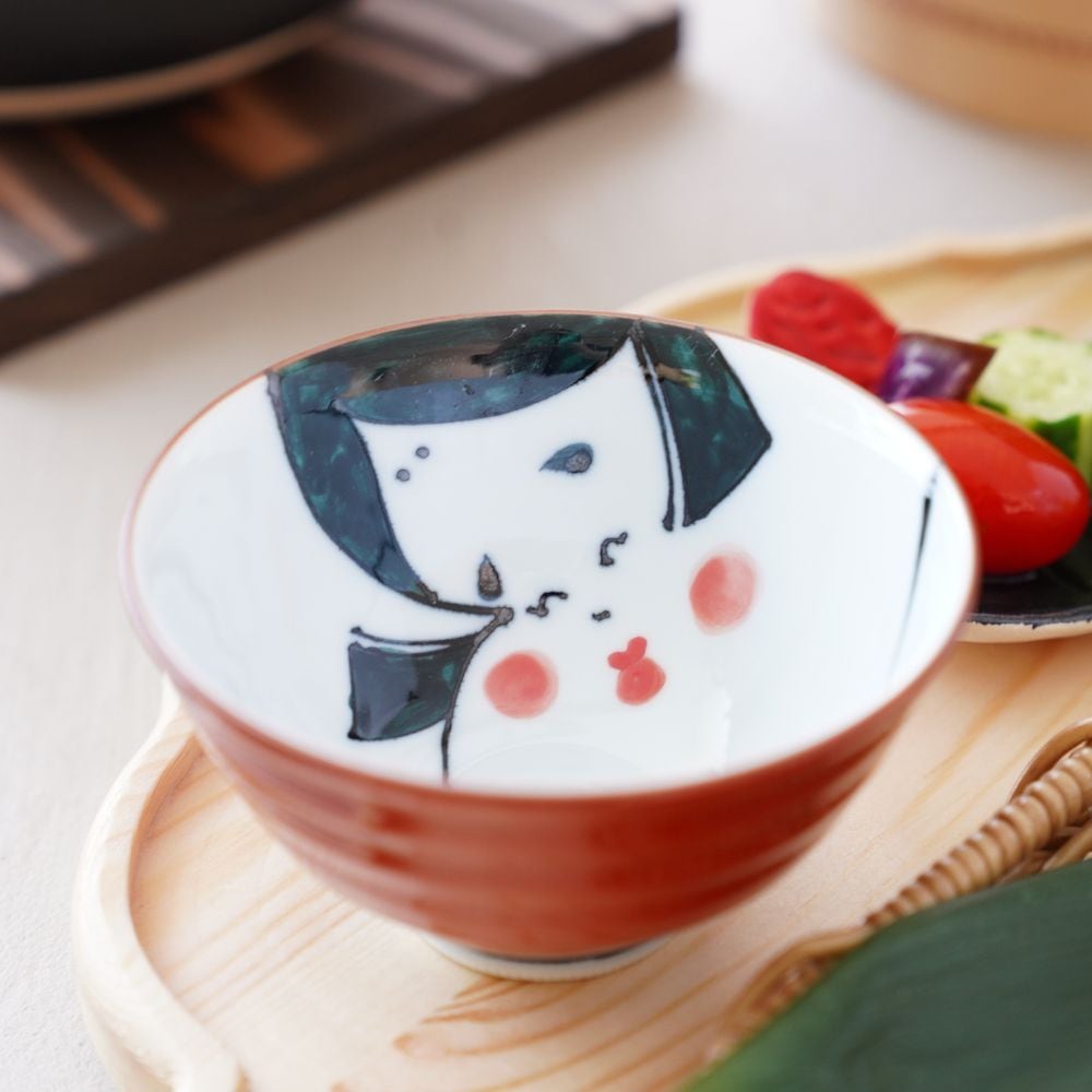MATSURI-BAYASHI RICE BOWL – RED, SMALL