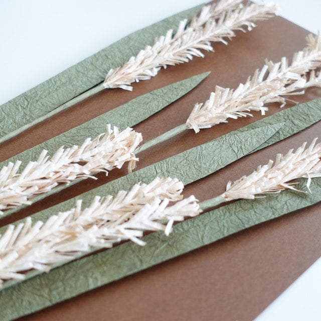 WASHI PAMPAS GRASS – WITH HINOKI BOX