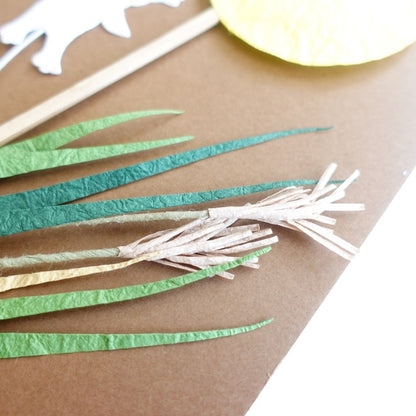 HARVEST MOON PICK – RABBIT & PAMPAS GRASS, WITH HINOKI BOX