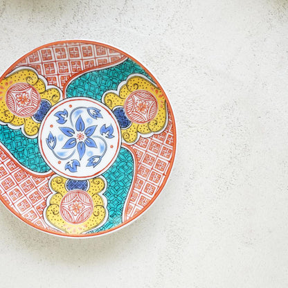 SMALL PLATE – RED OVERGLAZE (KUTANI)