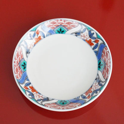 "REIWA FRAME" SMALL PLATE - KUTANI STYLE