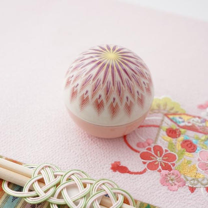 PINK TEMARI APPETIZER DISH – PEACH