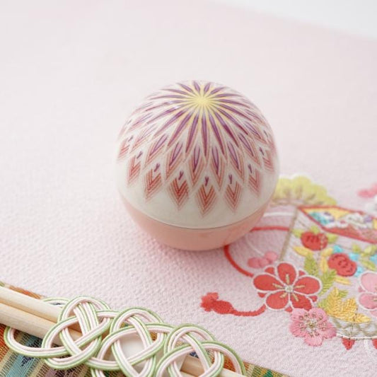 PINK TEMARI APPETIZER DISH – PEACH