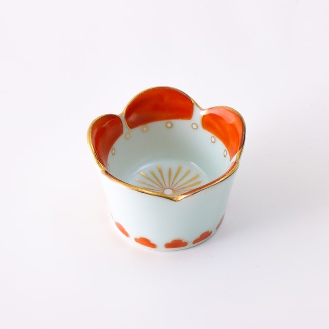 PLUM-SHAPED SMALL BOWL – BROCADE (ARITA)