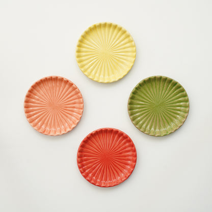 ROUND SMALL PLATE “HANA AKARI”