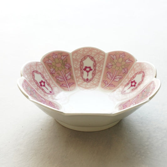 "KOTOHOGU" SMALL BOWL – LIGHT WISTERIA & RED (HASAMI)