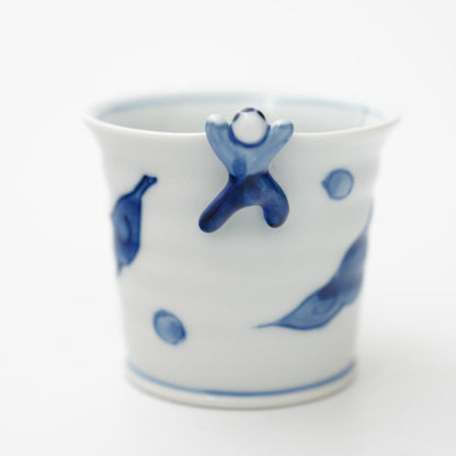 “IKKANNJIN” TEA/SOBA CUP – PEA (HASAMI)