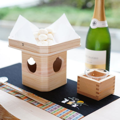 HINOKI SANPO OFFERING STAND – 7 IN