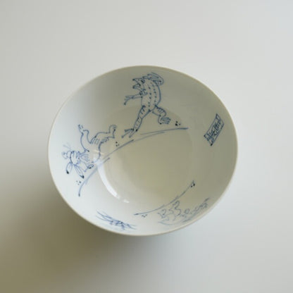 KOZANJI RICE BOWL – CHOJU-GIGA, LARGE