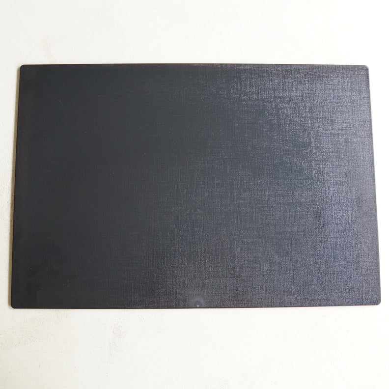 YUWEN ORIGINAL LONG TABLE MAT WITH PERSIMMON RED-GOLD EDGE