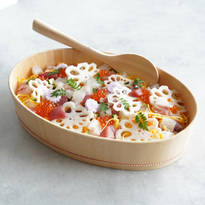 OVAL SUSHI OKE – KISO SAWARA