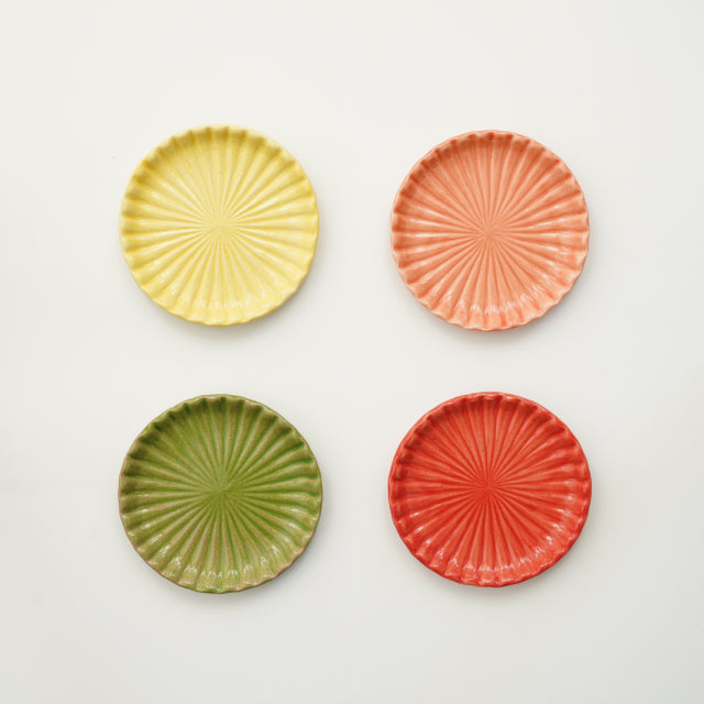 ROUND SMALL PLATE “HANA AKARI”