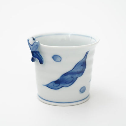 “IKKANNJIN” TEA/SOBA CUP – PEA (HASAMI)