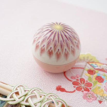 PINK TEMARI APPETIZER DISH – PEACH
