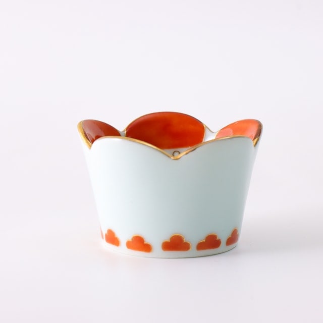 PLUM-SHAPED SMALL BOWL – BROCADE (ARITA)