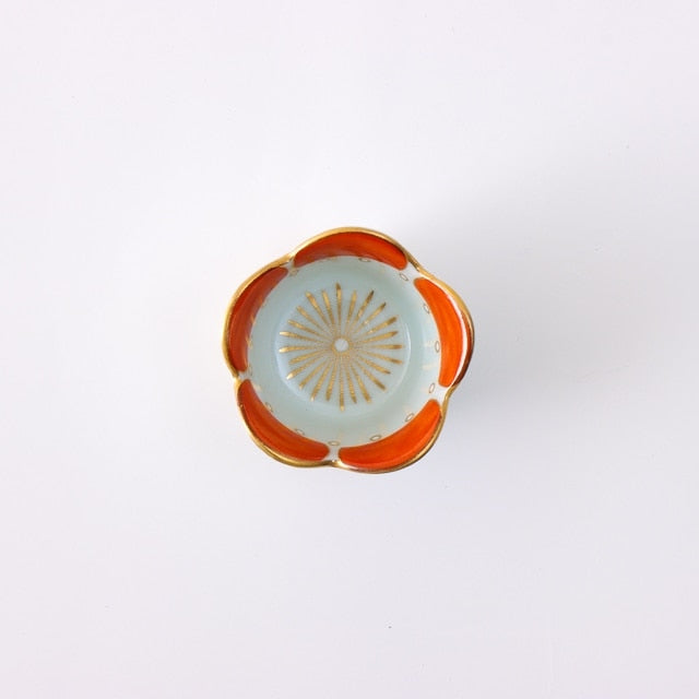 PLUM-SHAPED SMALL BOWL – BROCADE (ARITA)