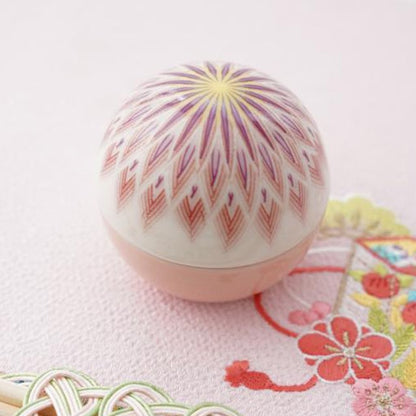 PINK TEMARI APPETIZER DISH – PEACH