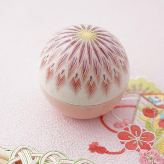 PINK TEMARI APPETIZER DISH – PEACH