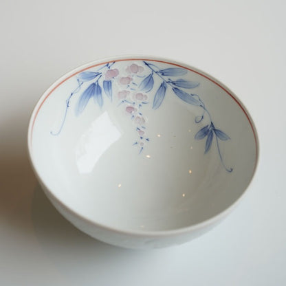 WISTERIA RICE BOWL – RED, SMALL