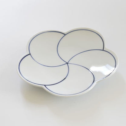 TWISTED PLUM PLATE – 5.4 INCH (HASAMI)