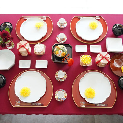 WAKASA LACQUER CHOPSTICKS – PLUM & CHRYSANTHEMUM (KUTANI)