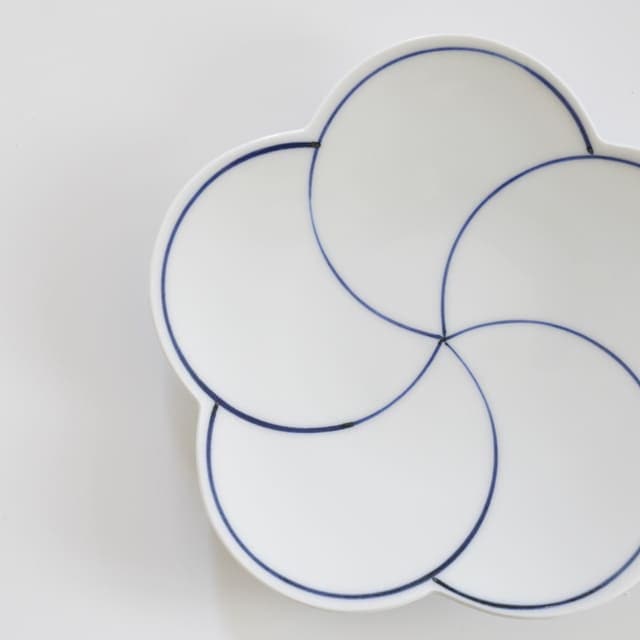 TWISTED PLUM PLATE – 5.4 INCH (HASAMI)