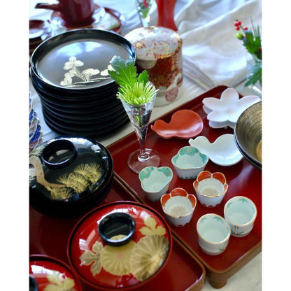 PLUM-SHAPED SMALL BOWL – BROCADE (ARITA)