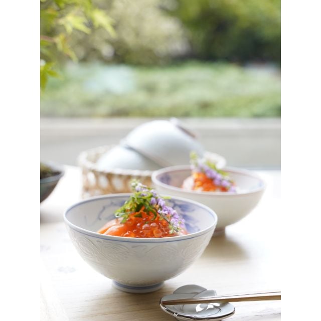 WISTERIA RICE BOWL – BLUE, LARGE