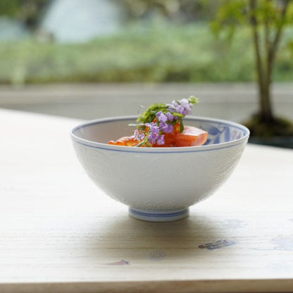 WISTERIA RICE BOWL – BLUE, LARGE