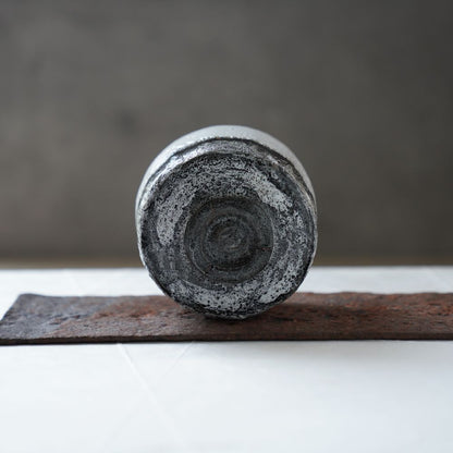 WHITE RAKU CHAWAN BY SHORAKU SASAKI