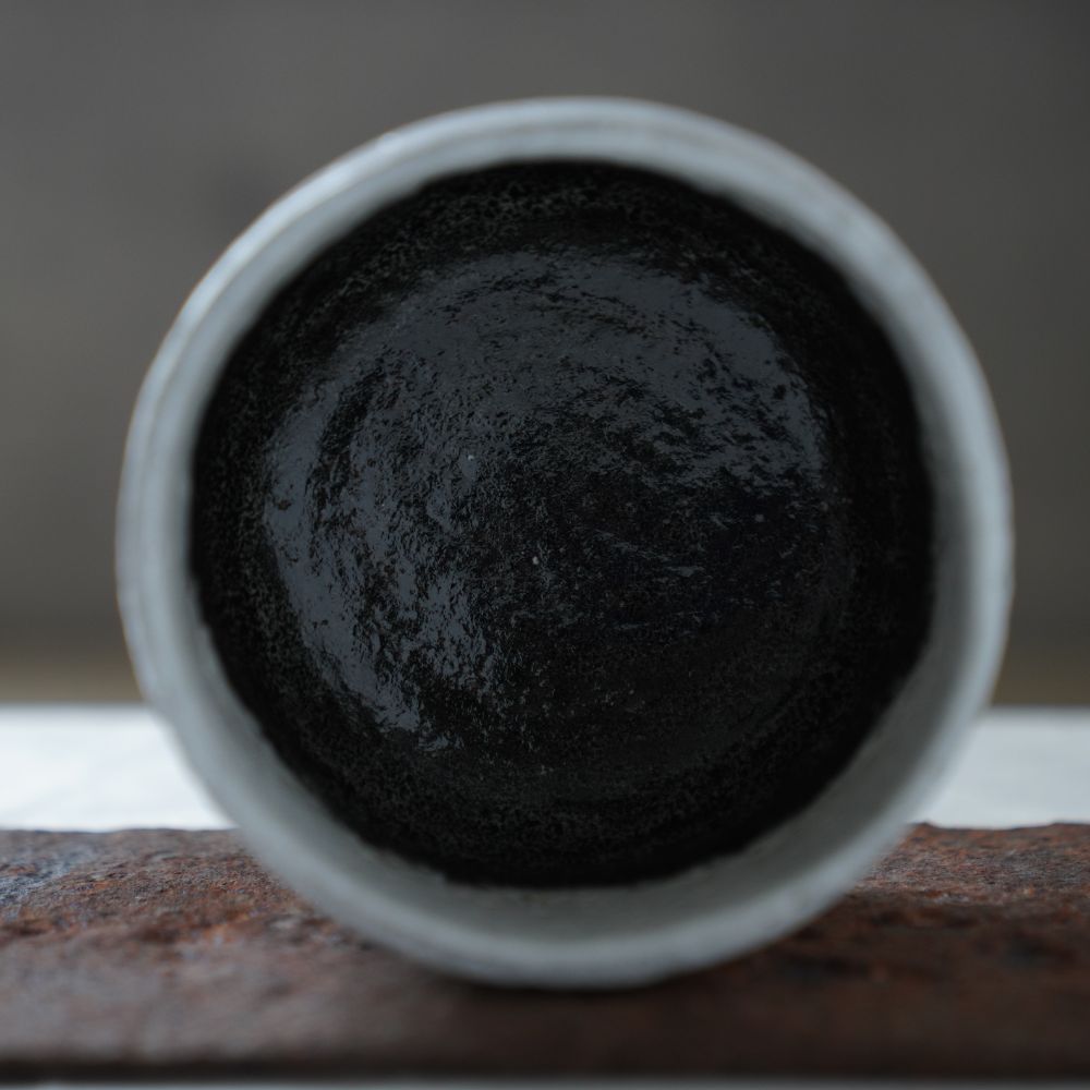 WHITE RAKU CHAWAN BY SHORAKU SASAKI