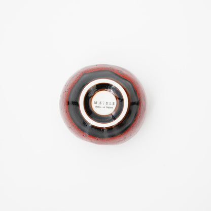 VERMILION & BLACK SAKE CARAFE