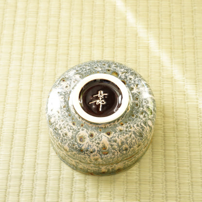 MATCHA BOWL - MOTTLED PATTERN