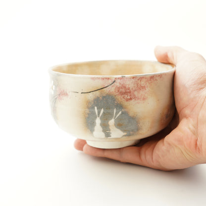 MATCHA BOWL - SAKURA RABBITS
