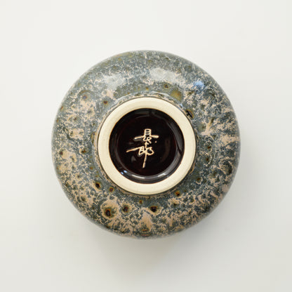 MATCHA BOWL - MOTTLED PATTERN