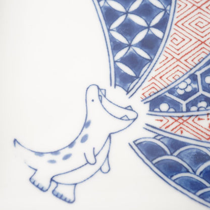 EDO SAURUS RECTANGULAR PLATE