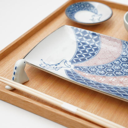 EDO SAURUS RECTANGULAR PLATE