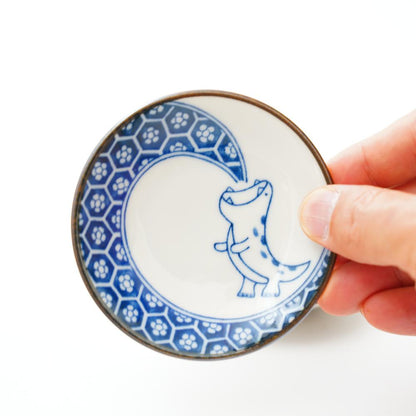 EDO SAURUS MINI PLATES & CUTRELY SET