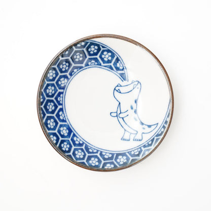 EDO SAURUS MINI PLATES & CUTRELY SET