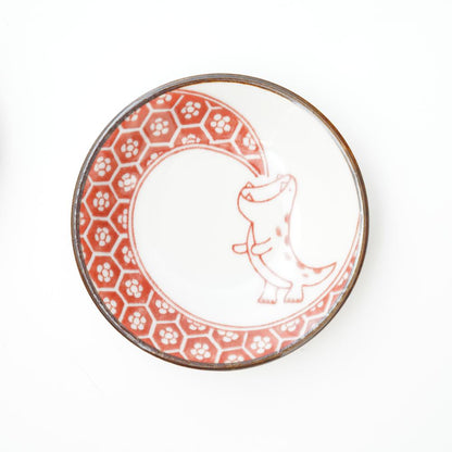EDO SAURUS MINI PLATES & CUTRELY SET