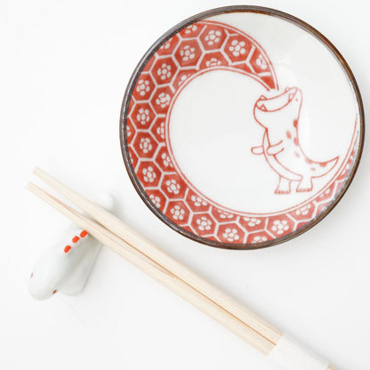EDO SAURUS MINI PLATES & CUTRELY SET